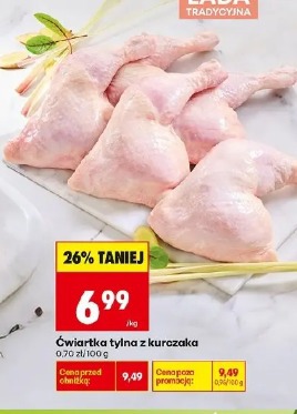 Ćwiartka tylna z kurczaka