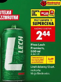 Lech Premium piwo
