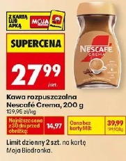 Kawa rozpuszczalna Nescafé Crema