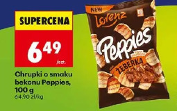 Chrupki o smaku bekonu Peppies Lorenz