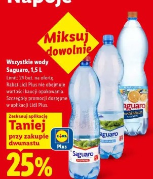 Wszystkie wody Saguaro 1,5 l