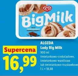 Algida Lody Big Milk