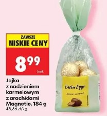 Jajka z nadzieniem karmelowym z arachidami Magnetia