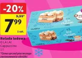 Rolada lodowa O La La! cappuccino
