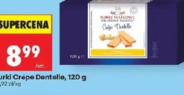 Rurki Crêpe Dentelle