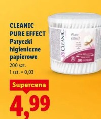Cleanic Pure Effect Patyczki higieniczne papierowe