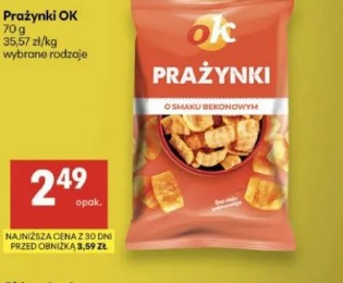 Prażynki OK
