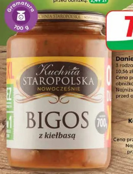 Bigos z kiełbasą Kuchnia Staropolska Nowocześnie