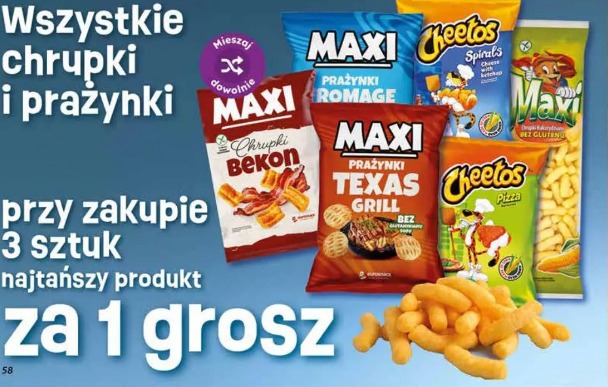 Wszystkie chrupki i prażynki