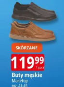 Buty męskie Maketop skórzane