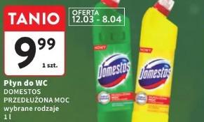 Płyn do WC DOMESTOS PRZEDŁUŻONA MOC