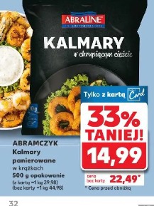 Abramczyk Kalmary panierowane w krążkach