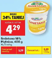 Śmietana 18% Piątnica