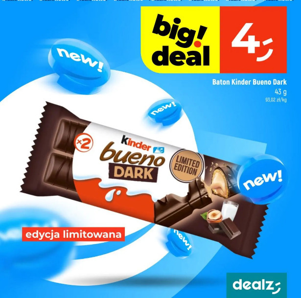 Baton Kinder Bueno Dark