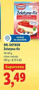 Dr. Oetker Żelatyna-fix