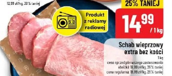 Schab wieprzowy extra bez kości