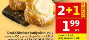 Drożdżówka z budyniem
