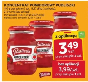 Koncentrat pomidorowy Pudliszki