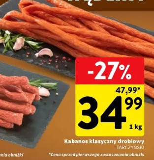 Kabanos klasyczny drobiowy TARCZYŃSKI