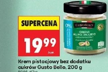 Krem pistacjowy bez dodatku cukrów Gusto Bello