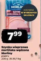 Szynka wieprzowa morlińska wędzona Morliny