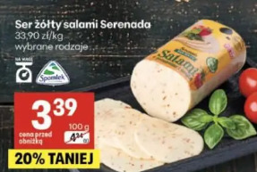 Ser żółty salami Serenada