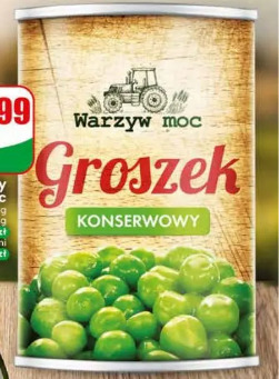 Groszek konserwowy Warzyw Moc