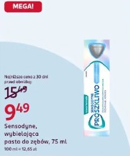 Sensodyne, wybielająca pasta do zębów