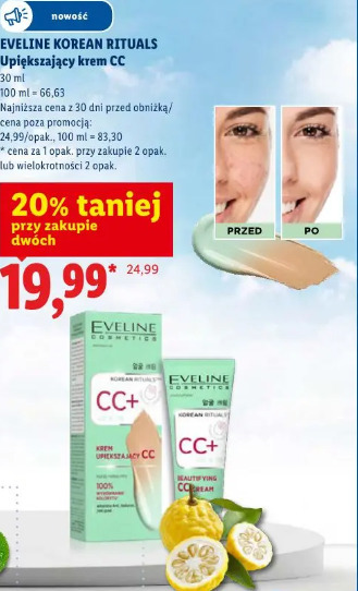 Eveline Korean Rituals upiększający krem CC