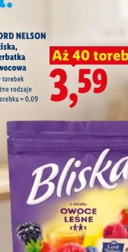 Lord Nelson Bliska, herbatka owocowa