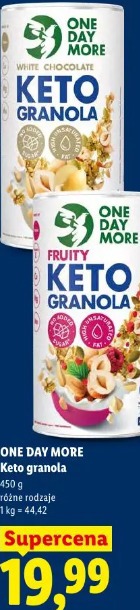One Day More Keto granola