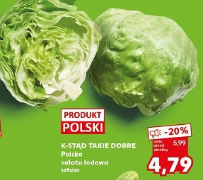 K-Stąd Takie Dobre Polska sałata lodowa