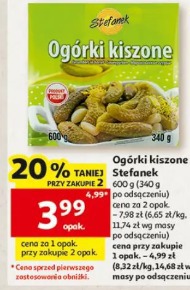 Ogórki kiszone Stefanek