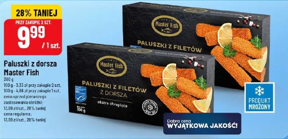 Paluszki z dorsza Master Fish