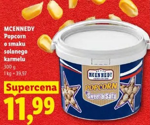 Mcennedy Popcorn o smaku solonego karmelu