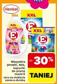 Proszki, żele, kapsułki do prania E