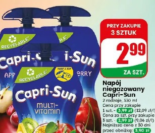Napój niegazowany Capri-Sun