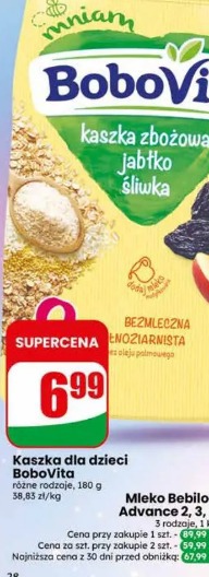 Kaszka dla dzieci BoboVita
