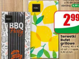 Serwetki Bufet grillowe