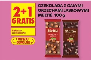 Czekolada z całymi orzechami laskowymi Meltie, 100 g