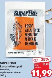Superfish Łosoś atlantycki kawałek, wędzony na zimno