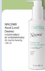 Nacomi Next Level oczyszczający żel antybakteryjny do mycia twarzy