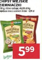 Chipsy Wiejskie ziemniaczki