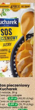 Sos pieczeniowy Kucharek jasny