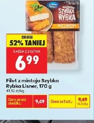 Filet z mintaja Szybka Rybka Lisner