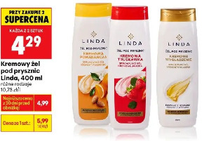 Kremowy żel pod prysznic Linda