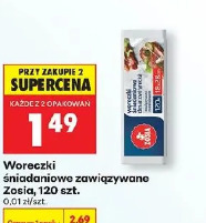 Woreczki śniadaniowe zawiązywane Zosia