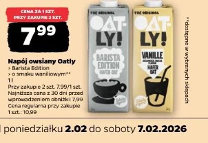 Napój owsiany Oatly Barista Edition