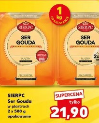 Sierpc ser Gouda w plastrach