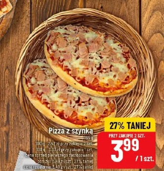 Pizza z szynką